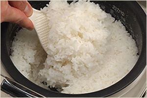 ご飯の炊き方