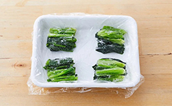 冷凍して保存する