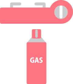 カセットコンロ イラスト