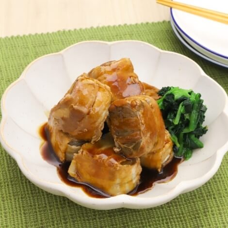 豚バラこんにゃくの角煮風