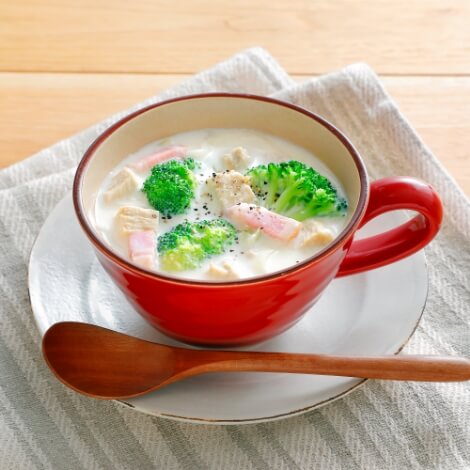まるで貝柱？！えのきの軸チャウダー