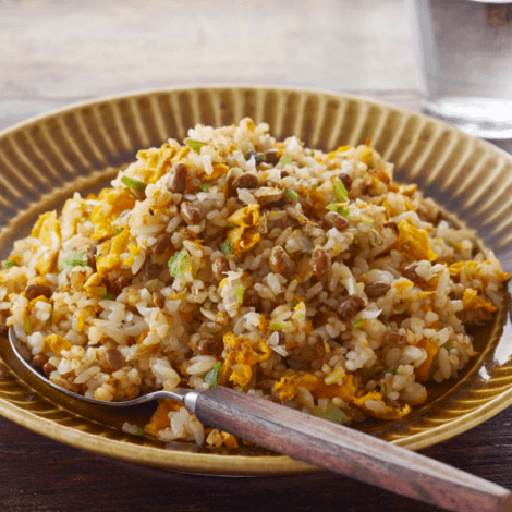 パラっと香ばしい！納豆チャーハン
