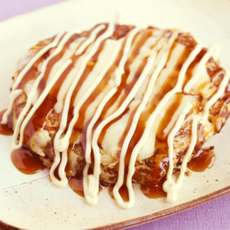 ポテトサラダをナイスリメイク！ポテサラお好み焼き