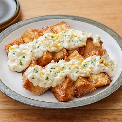厚揚げのチキン南蛮風