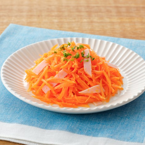 にんじん皮ごと！ラぺ風サラダ