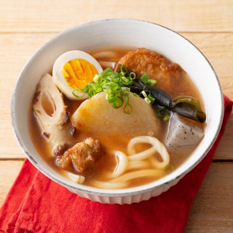 余ったおでんでチゲうどん