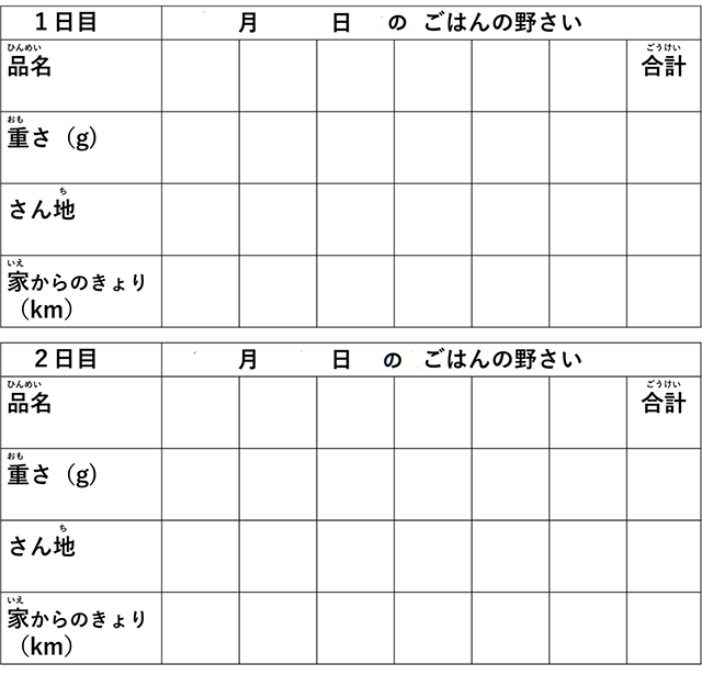 野菜