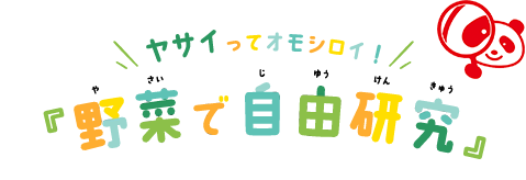 野菜で自由研究