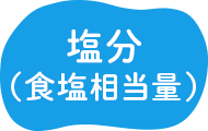 塩分（食塩相当量）