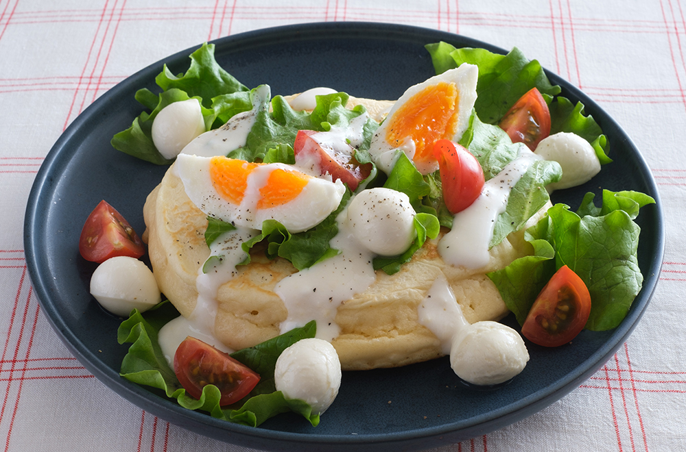 おかずパンケーキプレートのレシピ 作り方 レシピ大百科 レシピ 料理 味の素パーク 薄力粉や牛乳を使った料理