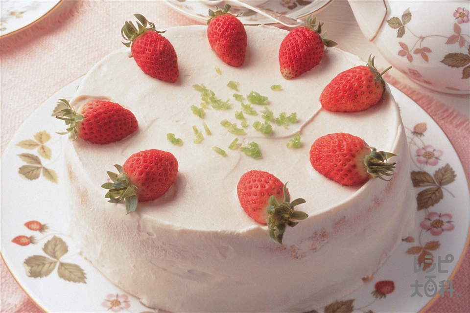 いちごのショートケーキ(卵+生クリームを使ったレシピ)