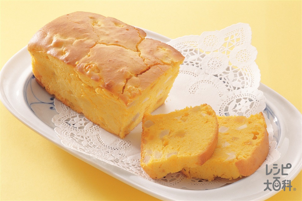 パンプキンケーキ(かぼちゃ+薄力粉を使ったレシピ)