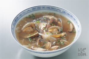 あさりと大根のスープ