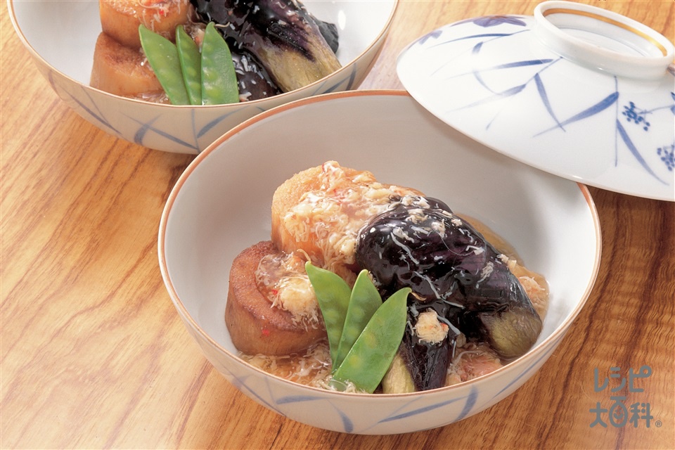 揚げなすと長いものかにあんかけのレシピ 作り方 レシピ大百科 レシピ 料理 味の素パーク なすや長いもを使った料理 揚げなすと長いものかにあんかけのレシピ 作り方 レシピ大百科 レシピ 料理 味の素パーク なすや長いもを使った料理