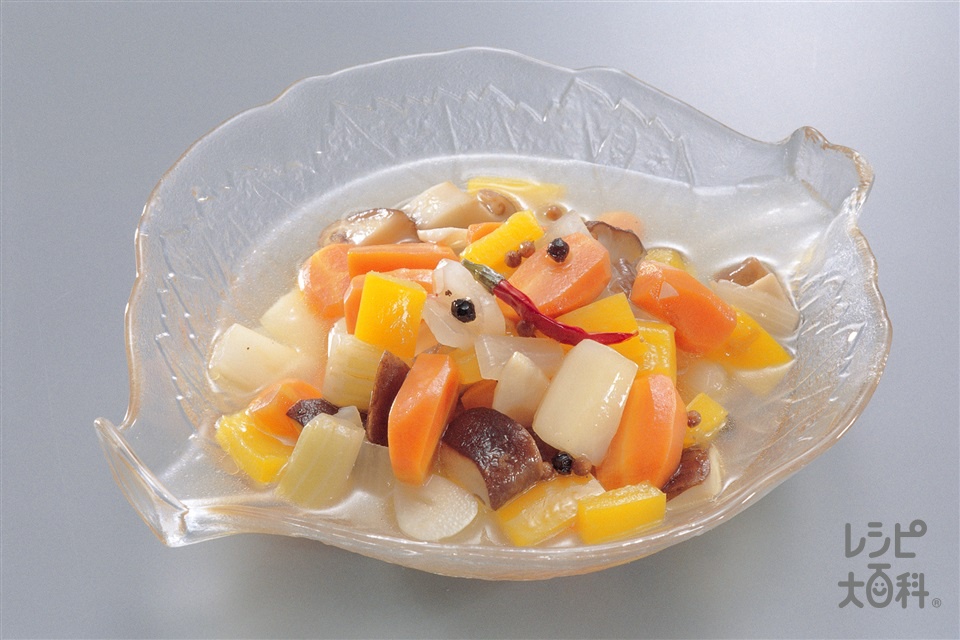 野菜のマリネ(にんじん+パプリカ（黄）を使ったレシピ)