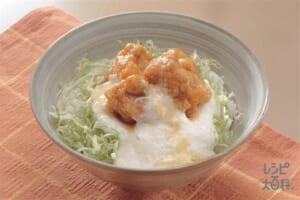 若鶏から揚げどんぶり