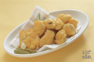 白身魚のカレーフリッター