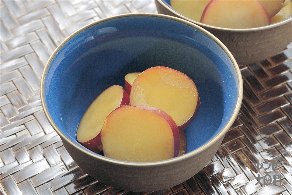 さつまいものオレンジジュース煮(さつまいも+オレンジ100%ジュースを使ったレシピ)