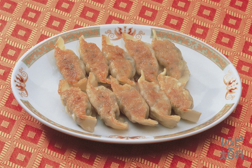 ギョーザ(豚ひき肉+キャベツを使ったレシピ)