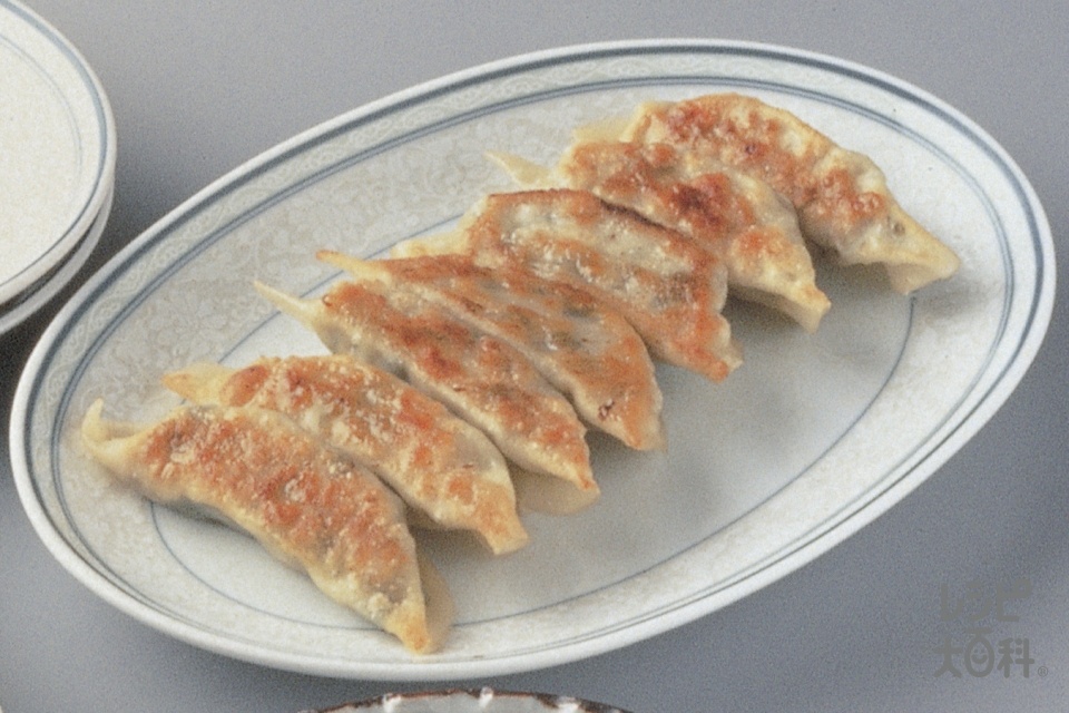 ギョーザ(餃子の皮+豚ひき肉を使ったレシピ)