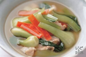 チンゲン菜の煮びたし