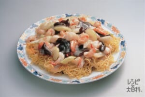 広東風えび焼きそば