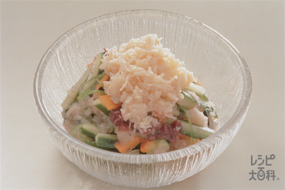 帆立缶ときゅうりの梅おろしあえのレシピ 作り方 レシピ大百科 レシピ 料理 味の素パーク みつばや大根おろしを使った料理