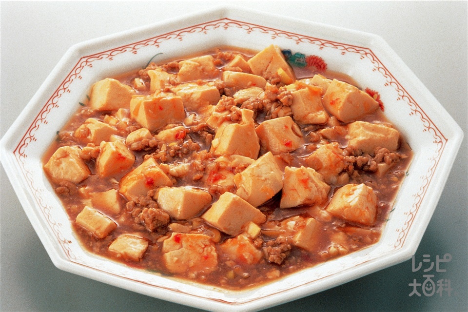 カロリーカット麻婆豆腐(絹ごし豆腐+豚赤身ひき肉を使ったレシピ)