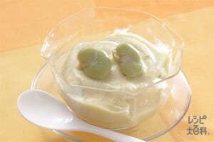 そら豆のムース