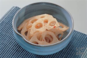 れんこんの豆板醤風味