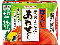 「ほんだし かつおとこんぶのあわせだし」