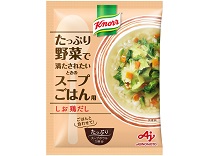 「クノール」たっぷり野菜で満たされたいときのスープごはん用 しお鶏だし
