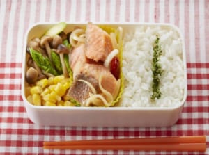 鮭の焼きびたし弁当