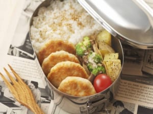 ヘルシーハンバーグランチボックス