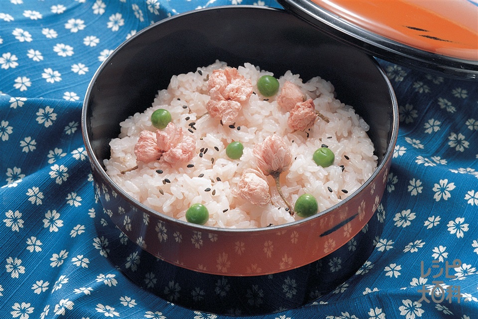 さくらご飯(もち米+ごまを使ったレシピ)
