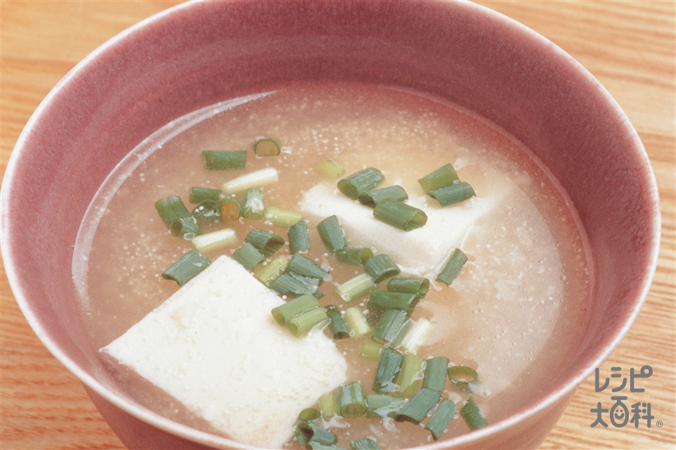 豆腐とたらこの薄トロミスープ(絹ごし豆腐+たらこを使ったレシピ)