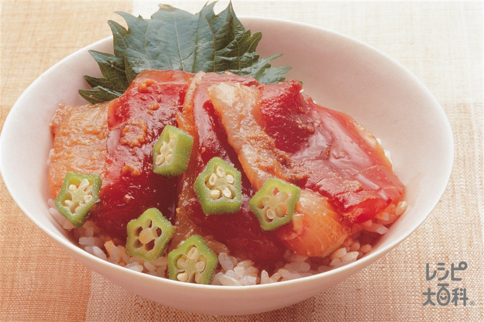 刺身パックのづけ丼(刺身+ご飯を使ったレシピ)