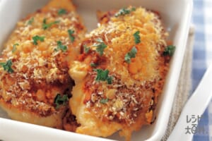 鶏肉のピザソース焼き