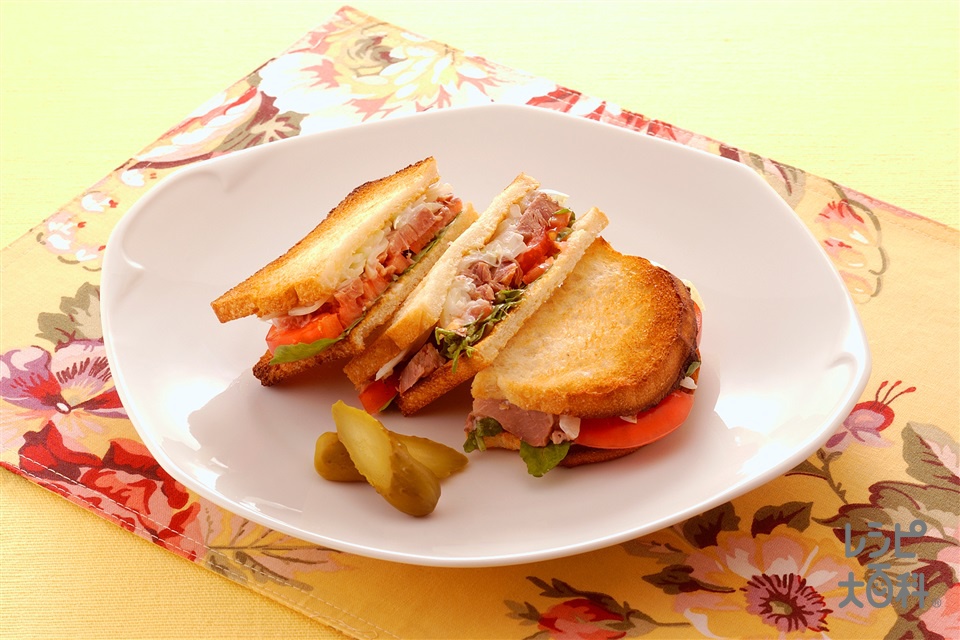 アイスバインのサンドイッチのレシピ 作り方 レシピ大百科 レシピ 料理 味の素パーク 玉ねぎやトマトを使った料理
