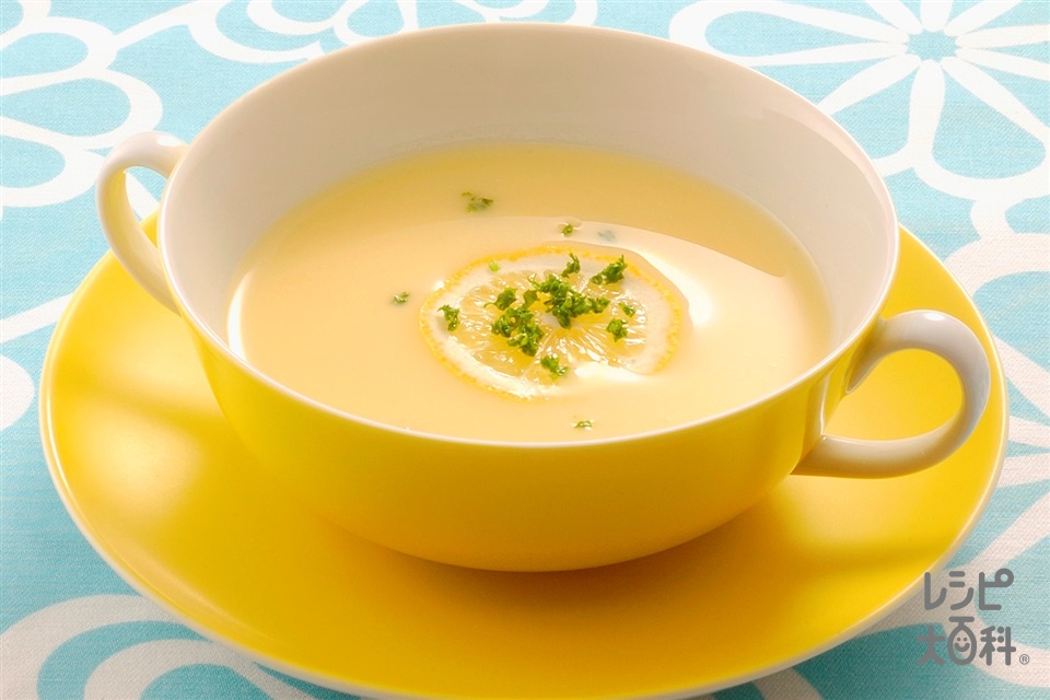 レモンのスープのレシピ 作り方 味の素パーク の料理 レシピサイト レシピ大百科 米やレモンを使った料理