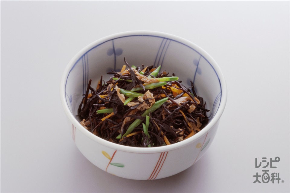 ひじきの煮もの(油揚げ+にんじんを使ったレシピ)