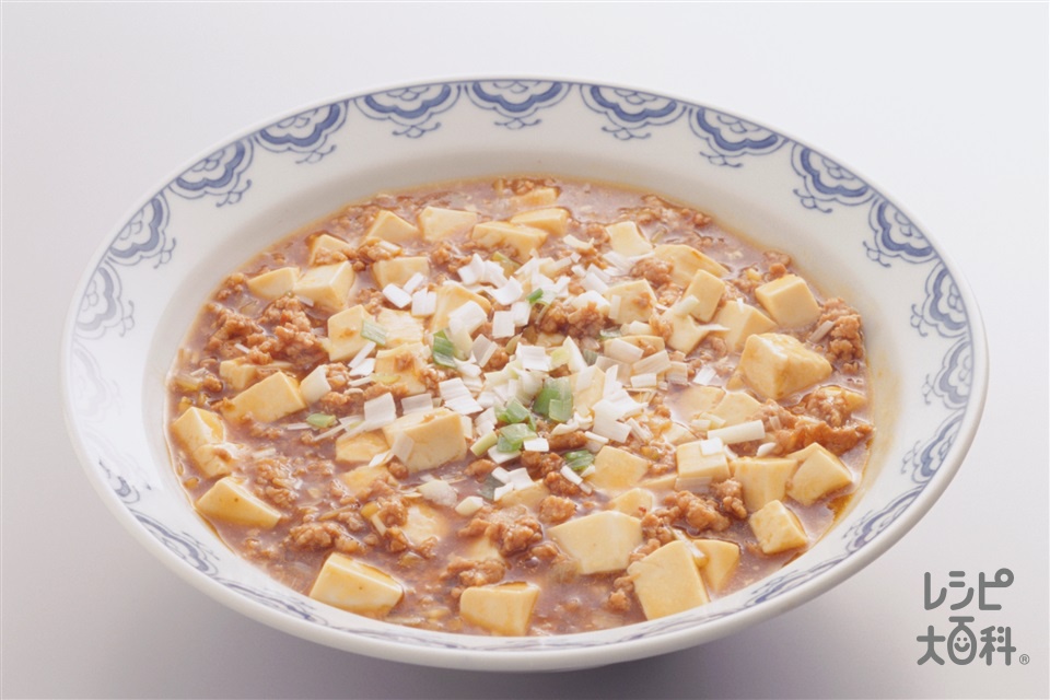 麻婆豆腐(絹ごし豆腐+豚ひき肉を使ったレシピ)