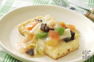 中国風豆腐ステーキ