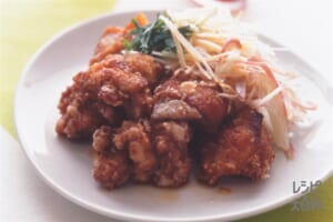 鶏のから揚げ 香味野菜ソース