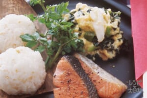 さけ&炒り卵ご飯