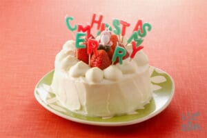 いちごのクリスマスケーキ