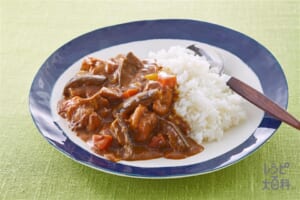 夏野菜とチキンの手作りカレー