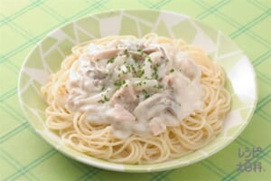 ツナクリームパスタ