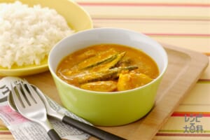 オクラとささ身のエスニックカレー