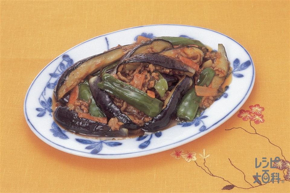 麻婆茄子(なす+豚ひき肉を使ったレシピ)